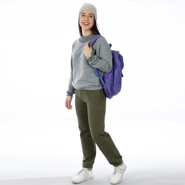 Frau JOJO, Jogginghose mit Tasche - 3