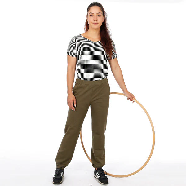 Frau JOJO, Jogginghose mit Tasche - 2