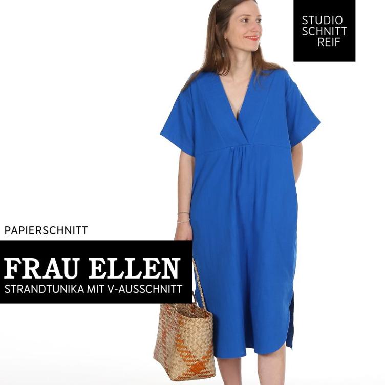 FRAU JULA, Frau ELLEN, luftige Strandtunika