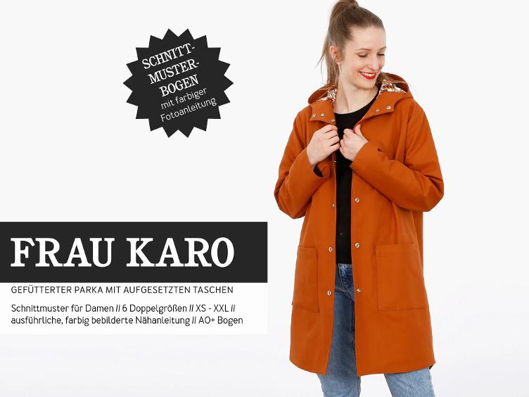 FRAU KARO, gefütterter Parka von Studio Schnittreif