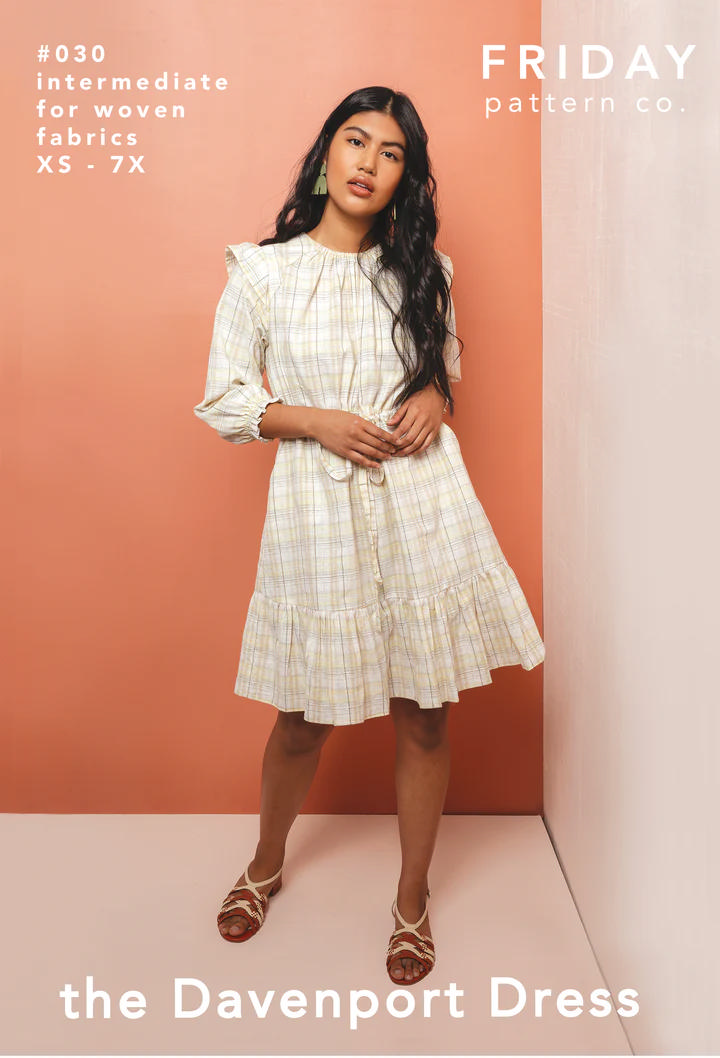FRIDAY pattern co. | the Davenport Dress