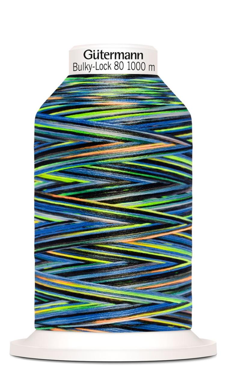 Gütermann Bulky-Lock 80, Multicolor 9858