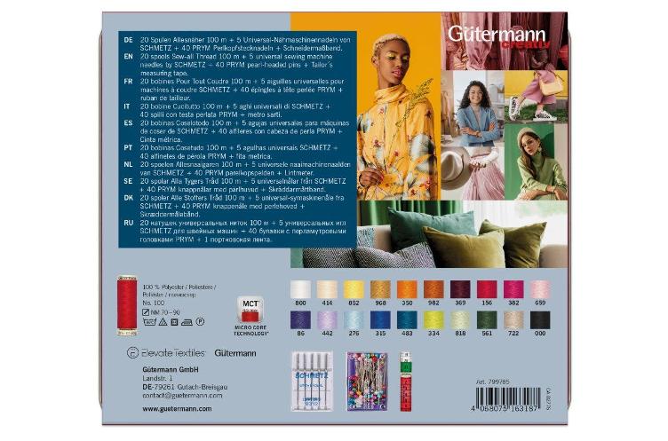Gütermann Fashion Box, 20 Spulen - 1