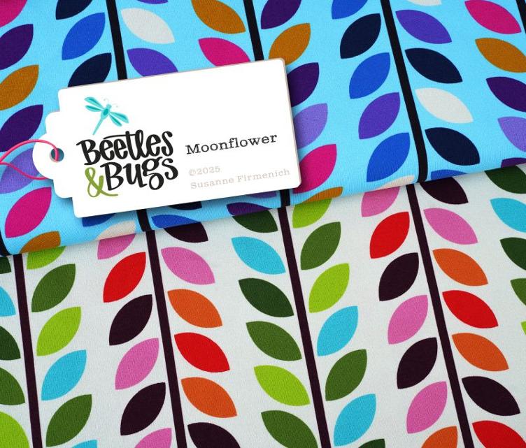 Hamburger Liebe, Beetle & Bugs, Moonflower Sweat Blau