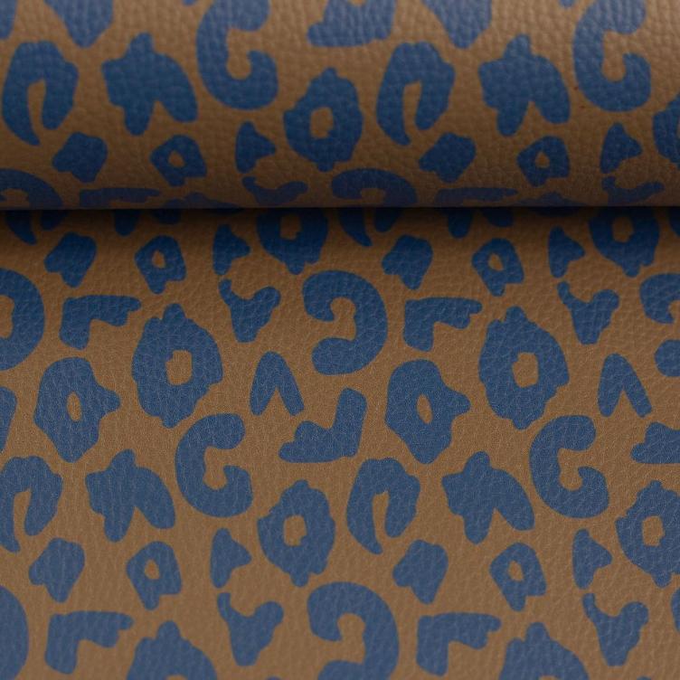 Happy Leo Kunstleder `by Cherry Picking`, Braun/Blau