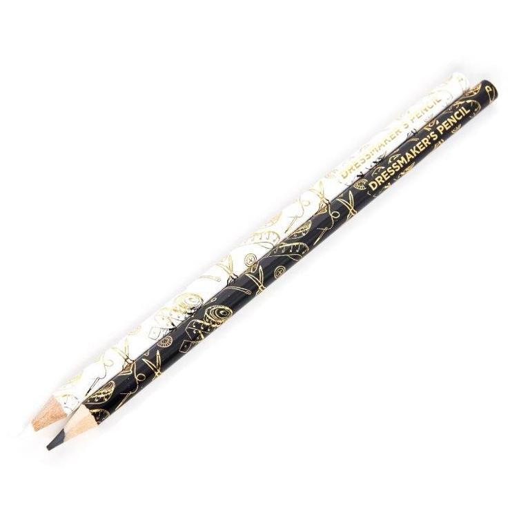 Hemline Gold Schneider Bleistift, weiss & grau - 1