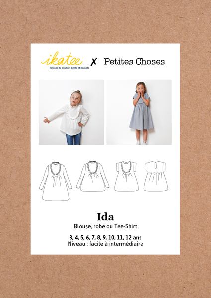 ikatee IDA Top & Kleid, 3-12J
