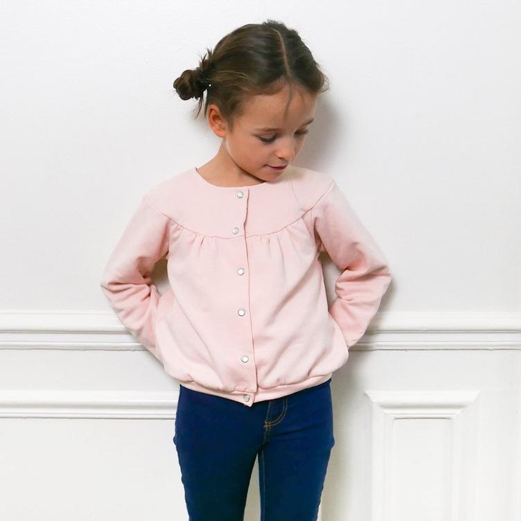 ikatee, IRMA Cardigan, Girl, 3-12 Jahre, Englisch - 1