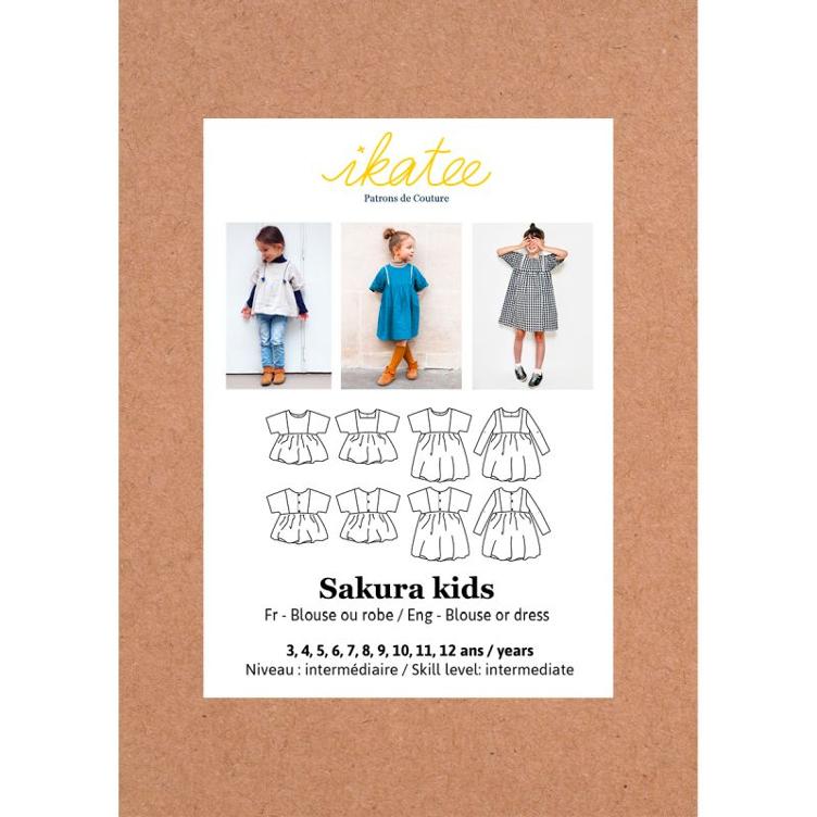 ikatee Sakura Kids, Bluse & Kleid, 3-12 Jahre