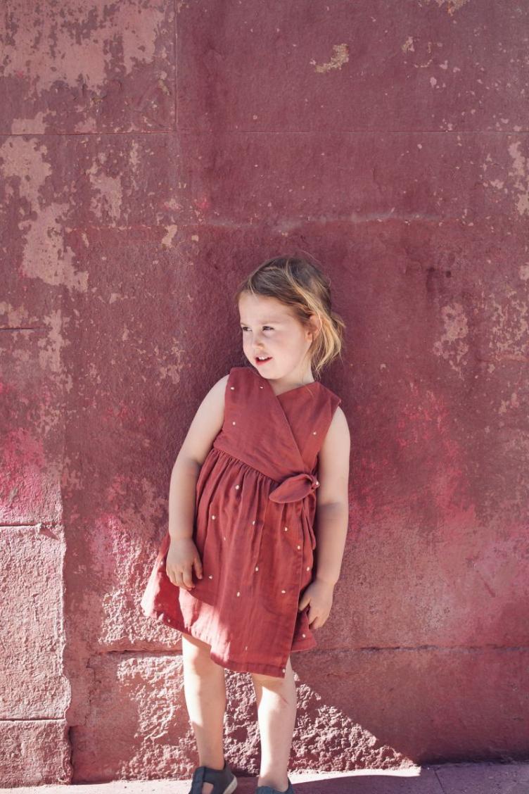 ikatee Violette, Wickelkleid Girl 3-12 Jahre