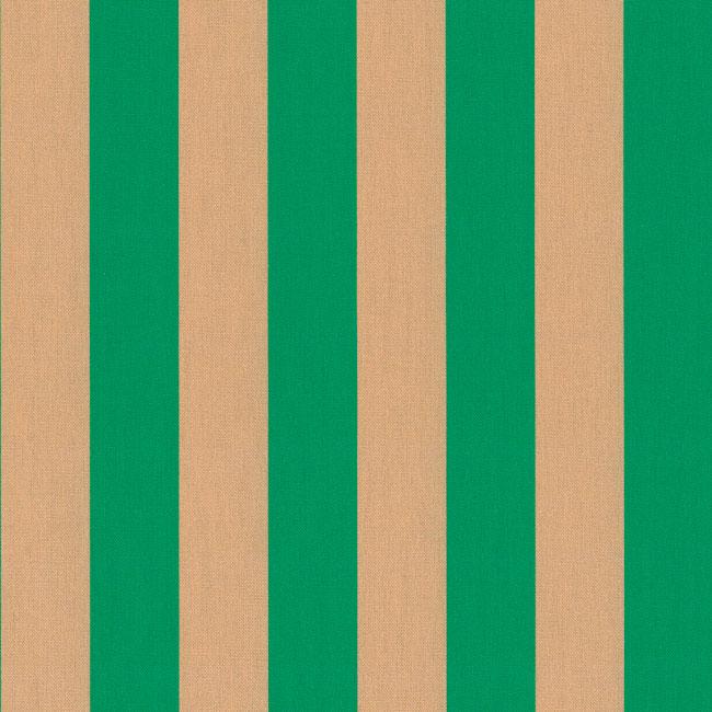 JOYFUL Stripes, Grün/Lachs, Baumwolle