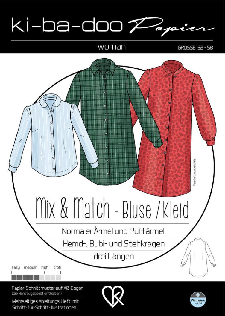 Ki-ba-doo Mix & Match Bluse/Kleid