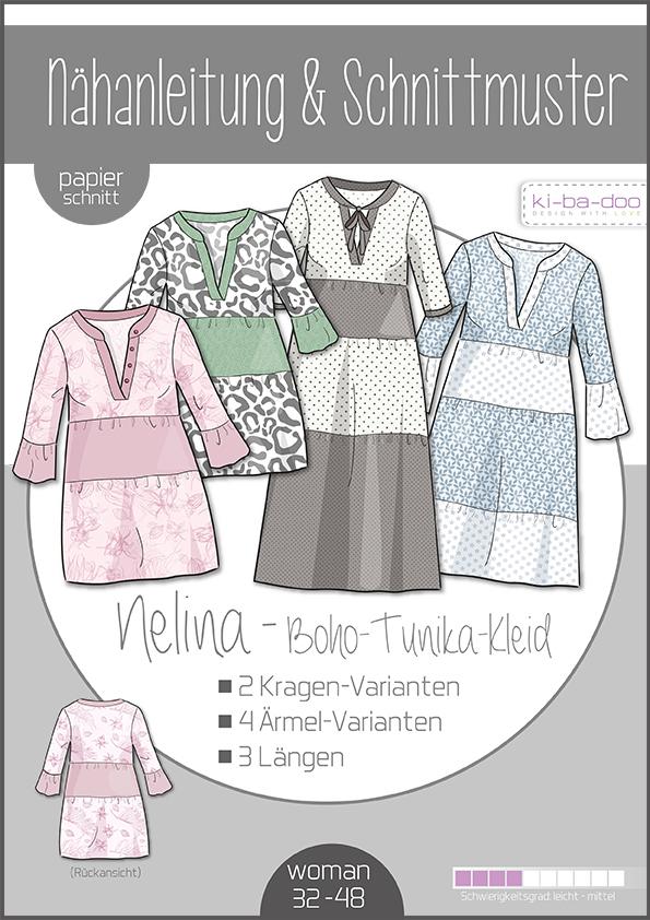 Ki-ba-doo Nelina, Boho-Kleid, Damen