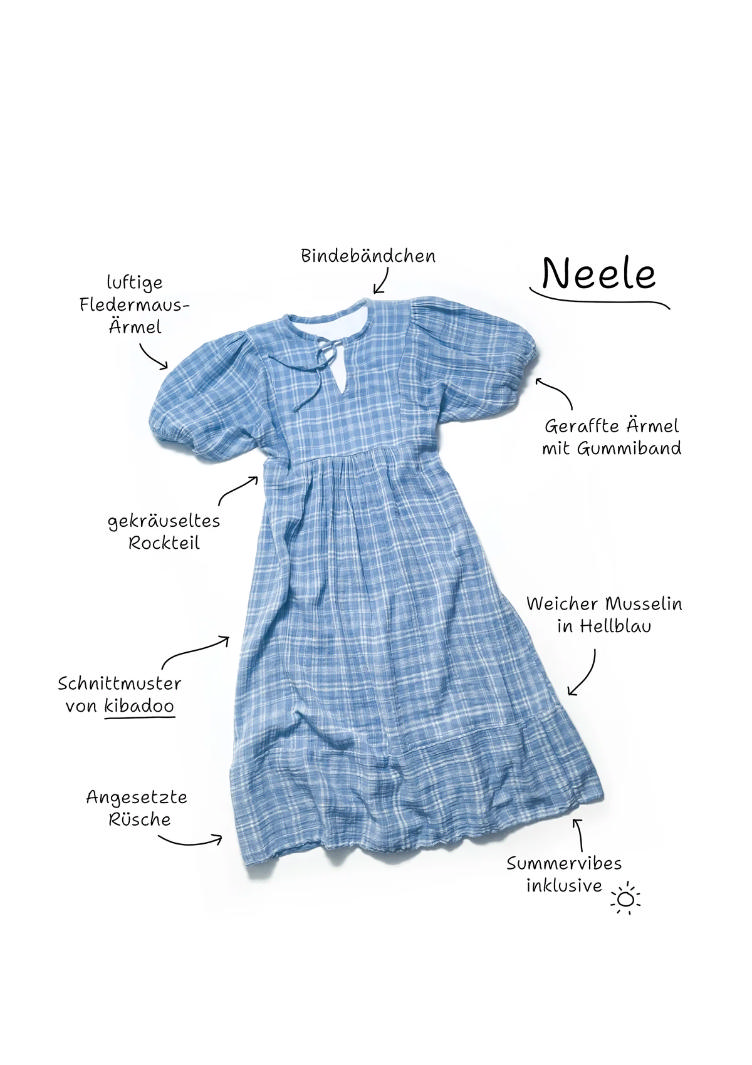 Kibadoo Neele, Boho Kleid/Tunika/Bluse - 3