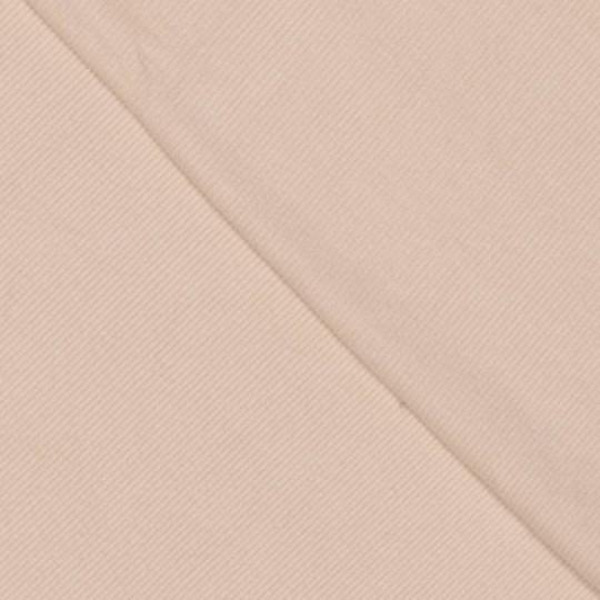 Knit Viscose, Double Brushed, Creme - 0