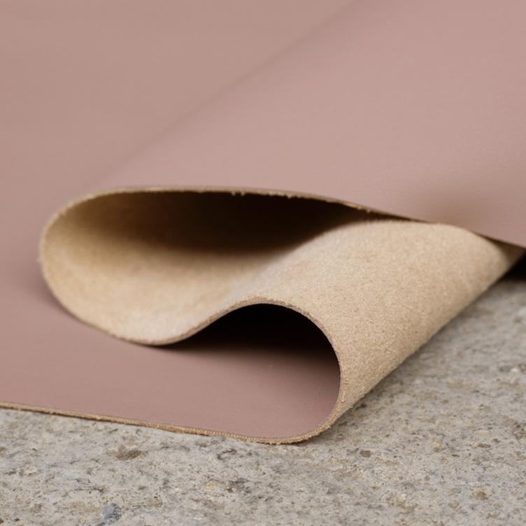 Kunstleder Vegan Rossis, Soft-Velours, Dusty Rose