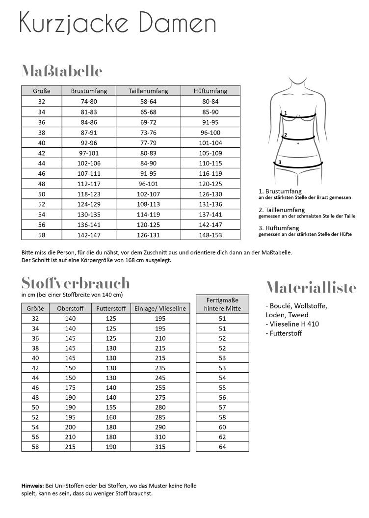 Kurzjacke, Damen - 0