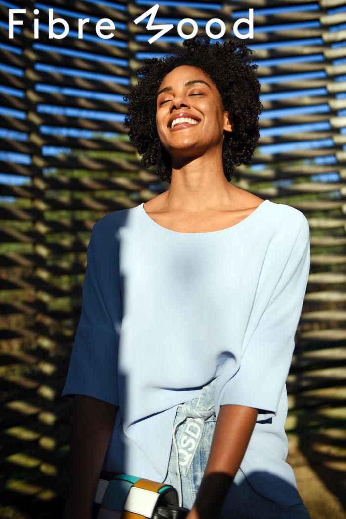 Lauren by Fibre Mood, Oversize Oberteil/Top