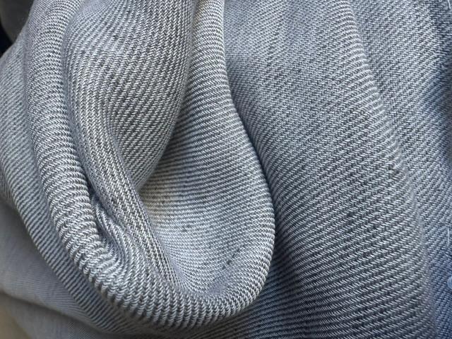 Leinen mit Tencel, Hellgrau