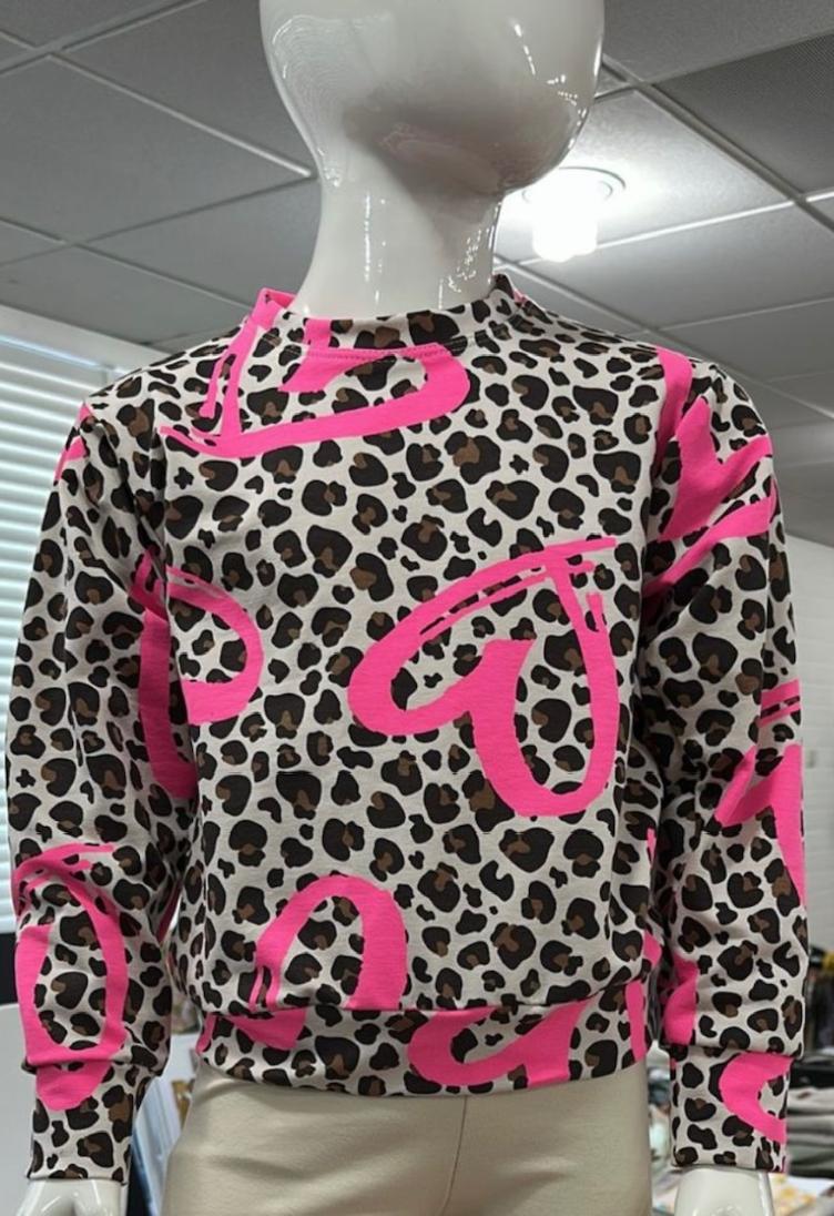 Leo Herz Pink, Summer-Sweat - 0