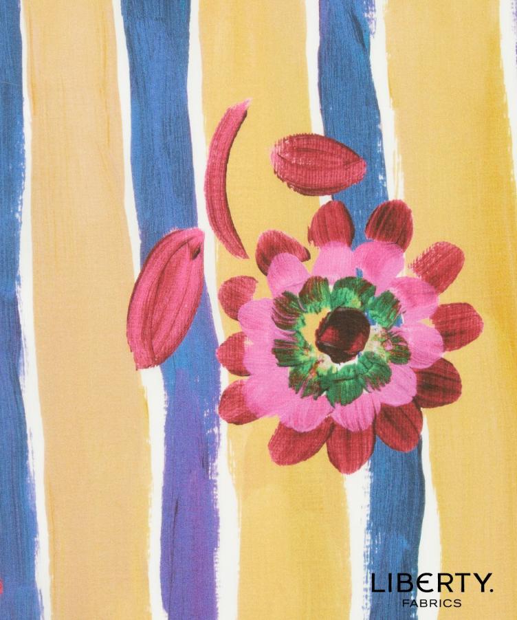 LIBERTY FABRICS, BEAU YELLOW | Tana Lawn™ Cotton