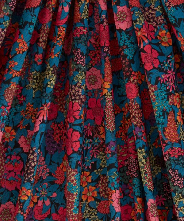 LIBERTY FABRICS Ciara | Tana Lawn™ Cotton / Pink, Petrol - 1