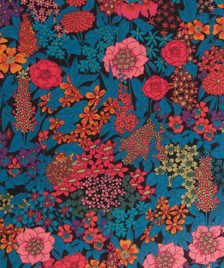 LIBERTY FABRICS Ciara | Tana Lawn™ Cotton / Pink, Petrol - 0