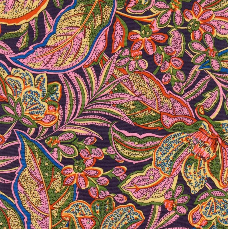 LIBERTY FABRICS, HAWAIIAN, Silk Crepe De Chine | Tana Lawn™ - 1