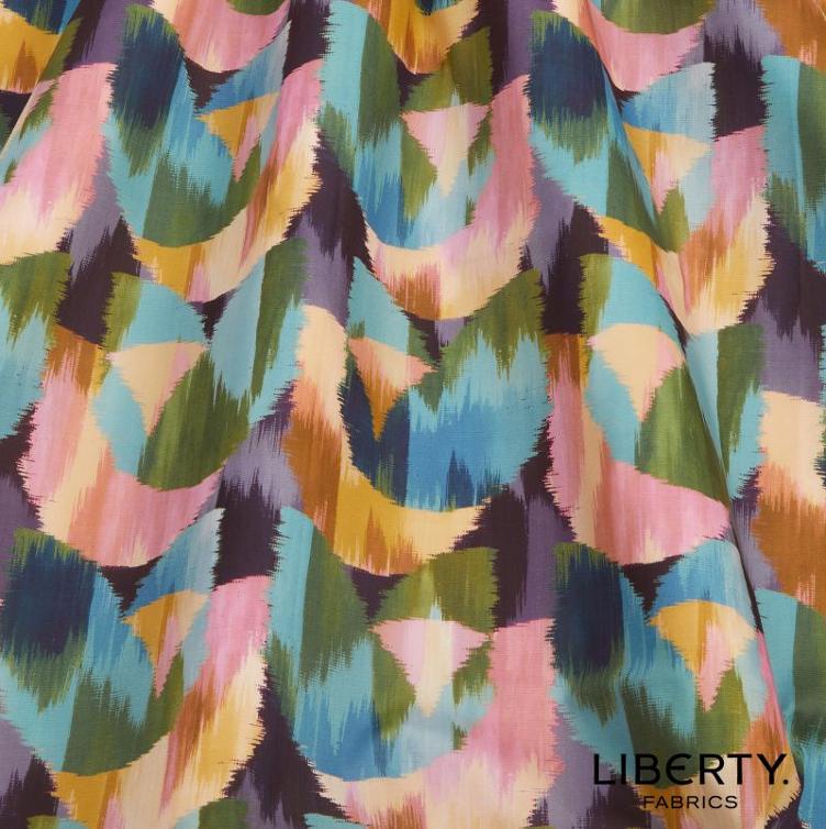 LIBERTY FABRICS, Ikat Tulip | Tana Lawn™ Cotton