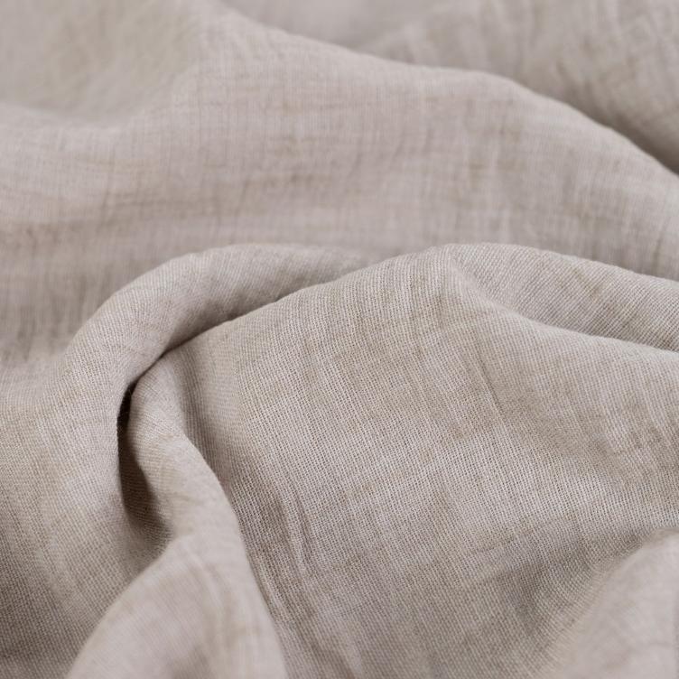 Linen Look Uni, Sand