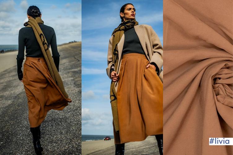 #livia & #nova, Viscose, Braun