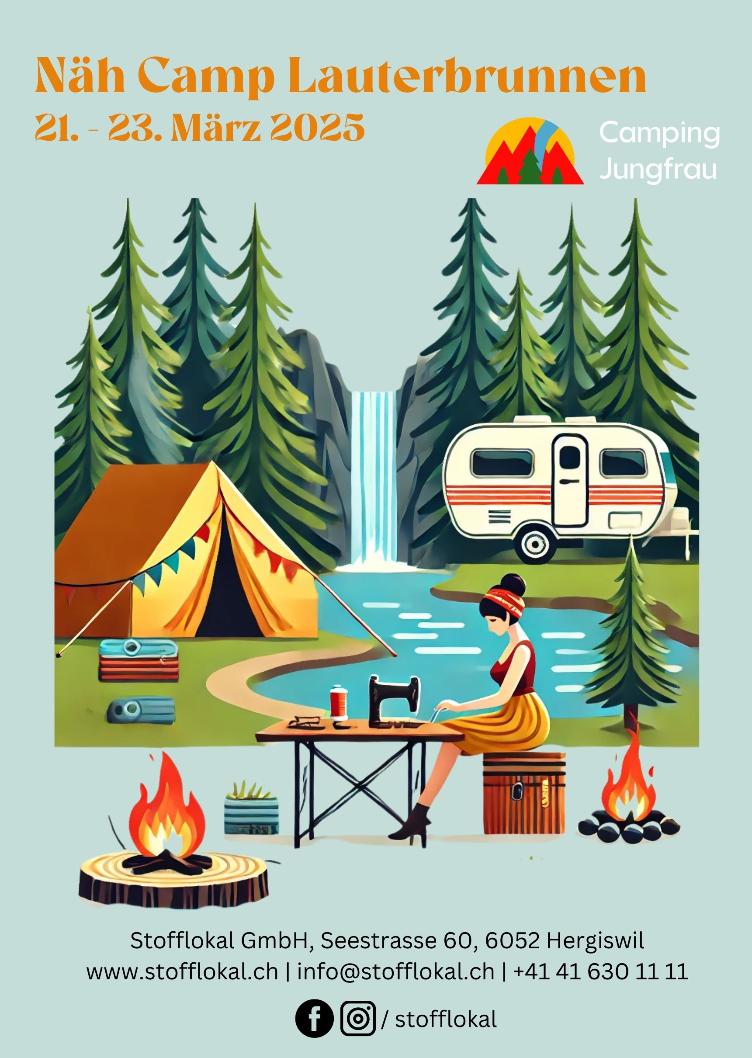 März 2025 | Näh-Camp Lauterbrunnen AUSVERKAUFT