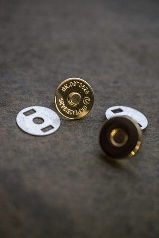 Magnetverschluss, 18mm, Gold - 0