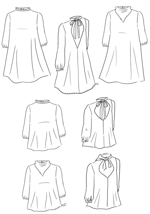 MAISON FAUVE, La robe/blouse MIA - 0