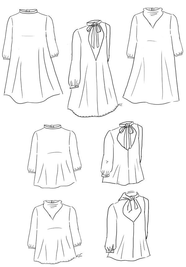 MAISON FAUVE, La robe/blouse MIA - 0