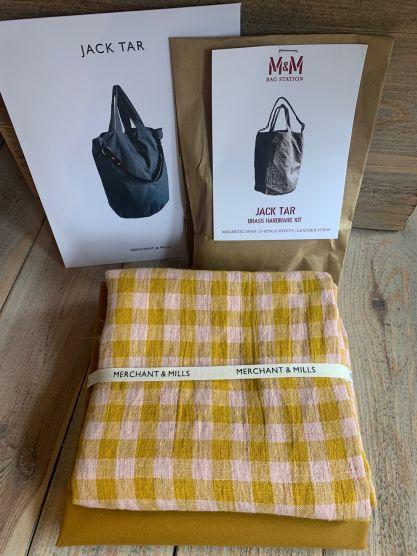 Material-Set für Jack Tar Bag, Senf/Ocker