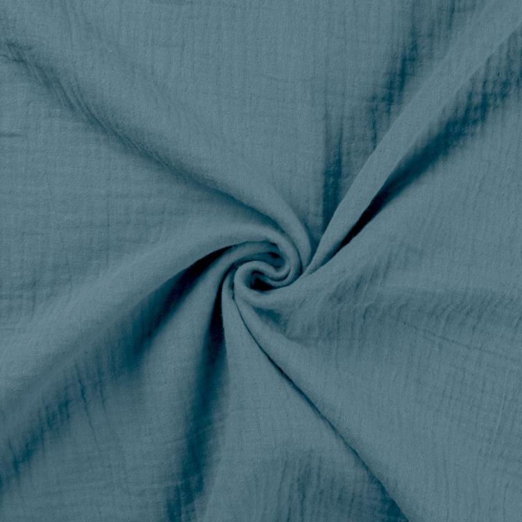 Moussline / Double Gauze, Dusty Blue