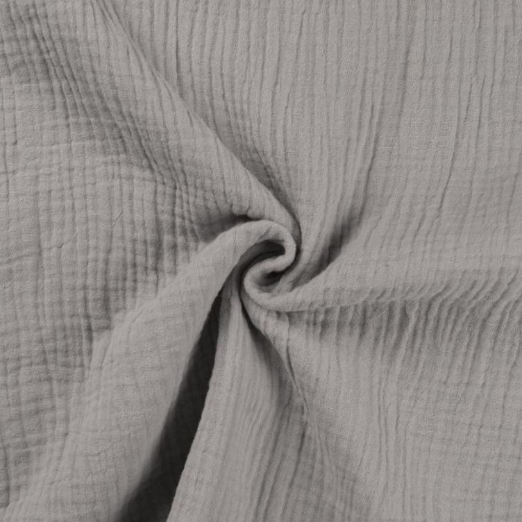 Moussline / Double Gauze, Silver Grey