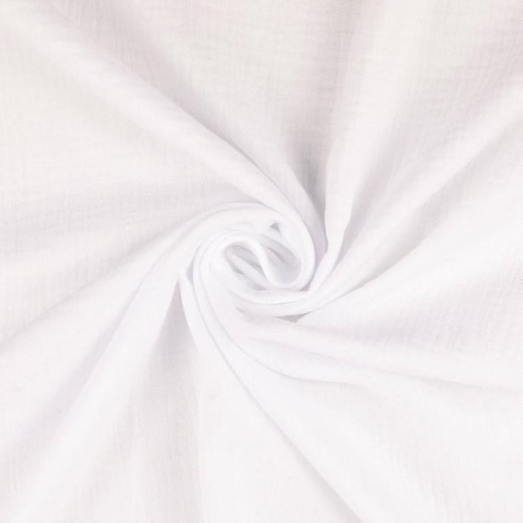 Moussline / Double Gauze, Weiss