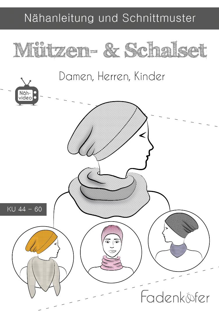 Mützen- & Schalset, Damen/Herren/Kinder
