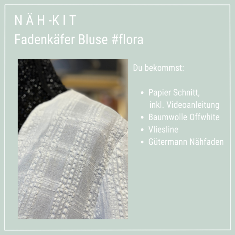 Näh-Kit // Bluse Flora, Langarm