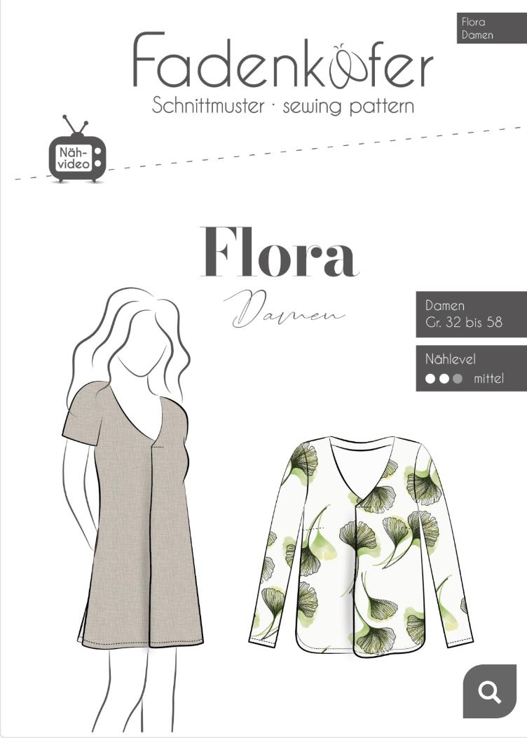 Näh-Kit // Bluse Flora, Langarm - 1