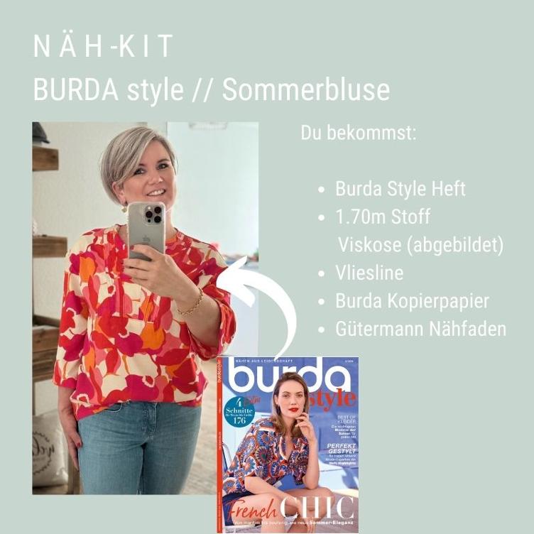 Näh-Kit // Burda Style, Sommer-Bluse