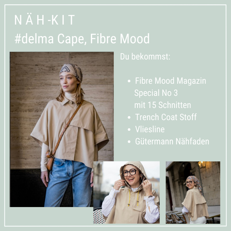 Näh-Kit // Delma Cape Fibre Mood