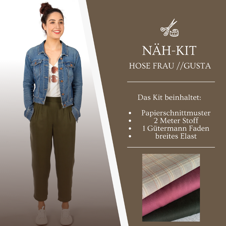 Näh-Kit // Hose FRAU Gusta