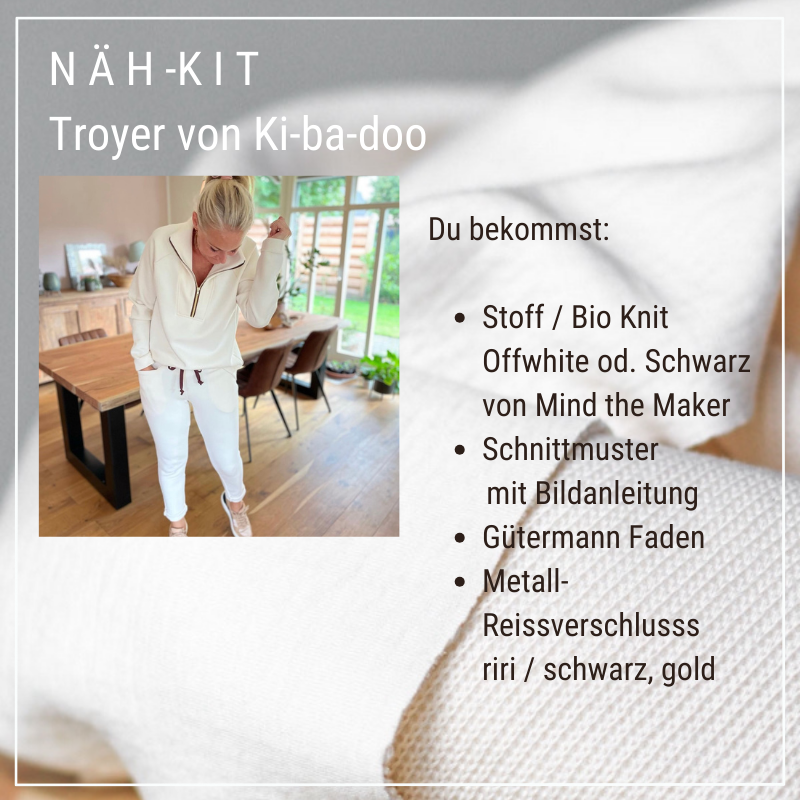 Näh-Kit // Troyer aus BIO-Strick