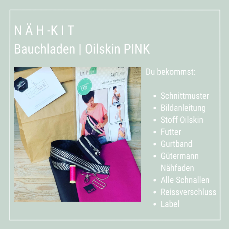 Näh-Set/Material-Kit, BAUCH.LADEN, `Pink Lady`