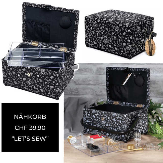Nähkorb `Let`s Sew`