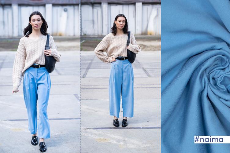 #naima, Tencel, Sky Blue