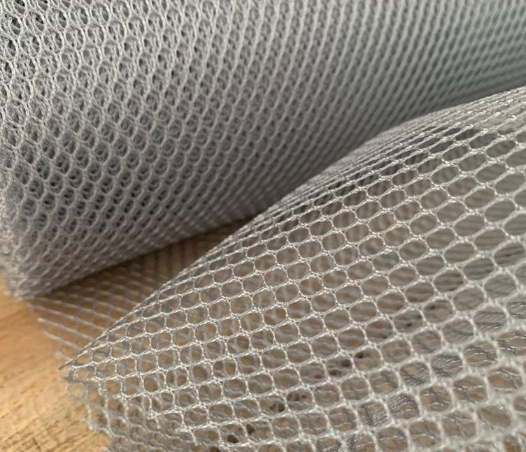 Netzstoff / Lightweight Mesh Fabric, Grau